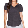 DOTS317-Gemma S/S V-neck Tee