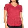 DOTS317-Gemma S/S V-neck Tee