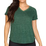 DOTS317-Gemma S/S V-neck Tee