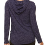 DOTH329-Cora Long Sleeve Hooded Tee