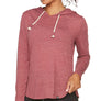 DOTH329-Cora Long Sleeve Hooded Tee