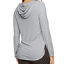 DOTH329-Cora Long Sleeve Hooded Tee
