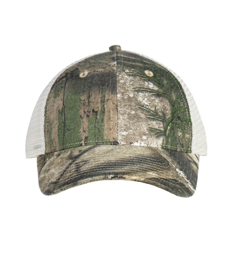 DOHC1002 - Realtree APX Structured Trucker Cap