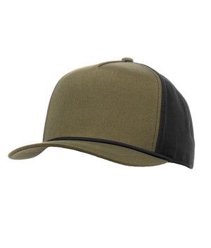 DOHC1019 - Structured 2-Tone High Crown Cap
