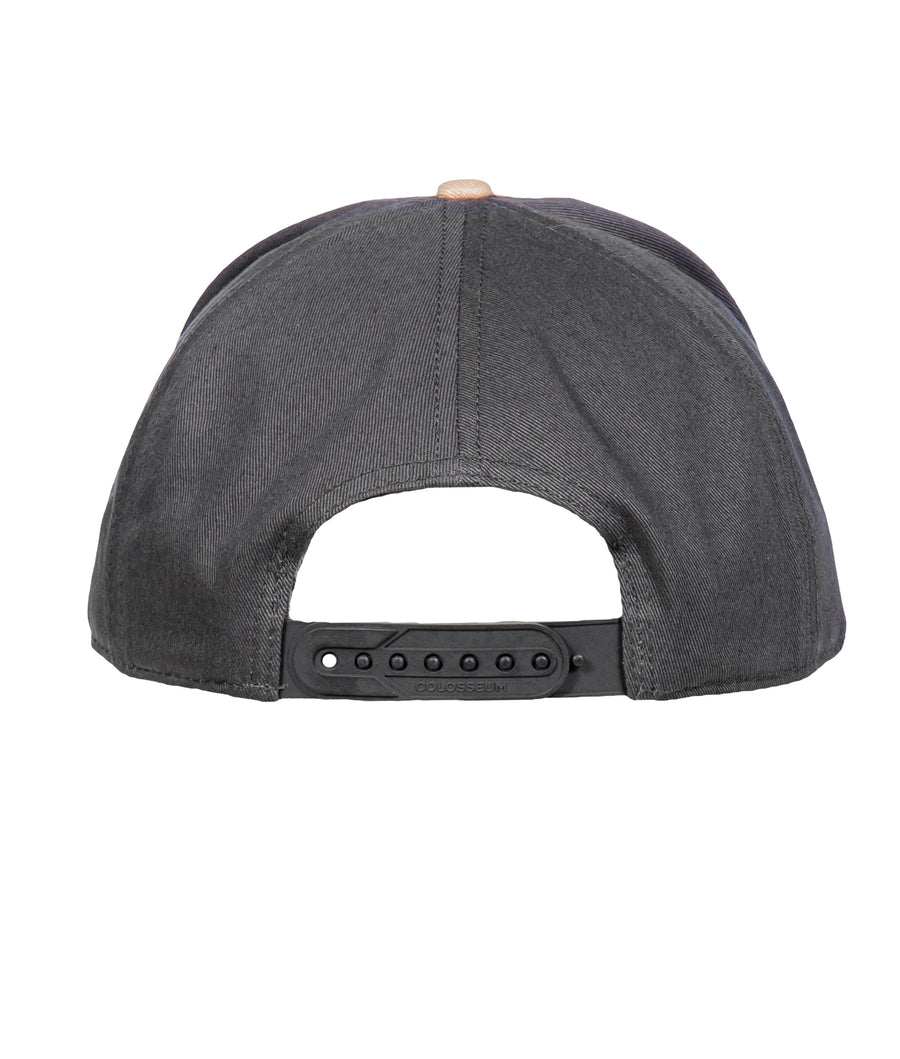 DOHC1019 - Structured 2-Tone High Crown Cap