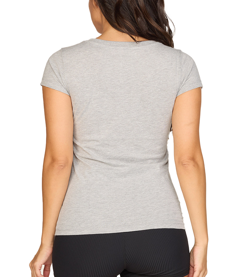 DOTS301-Playbook V-Neck Tee