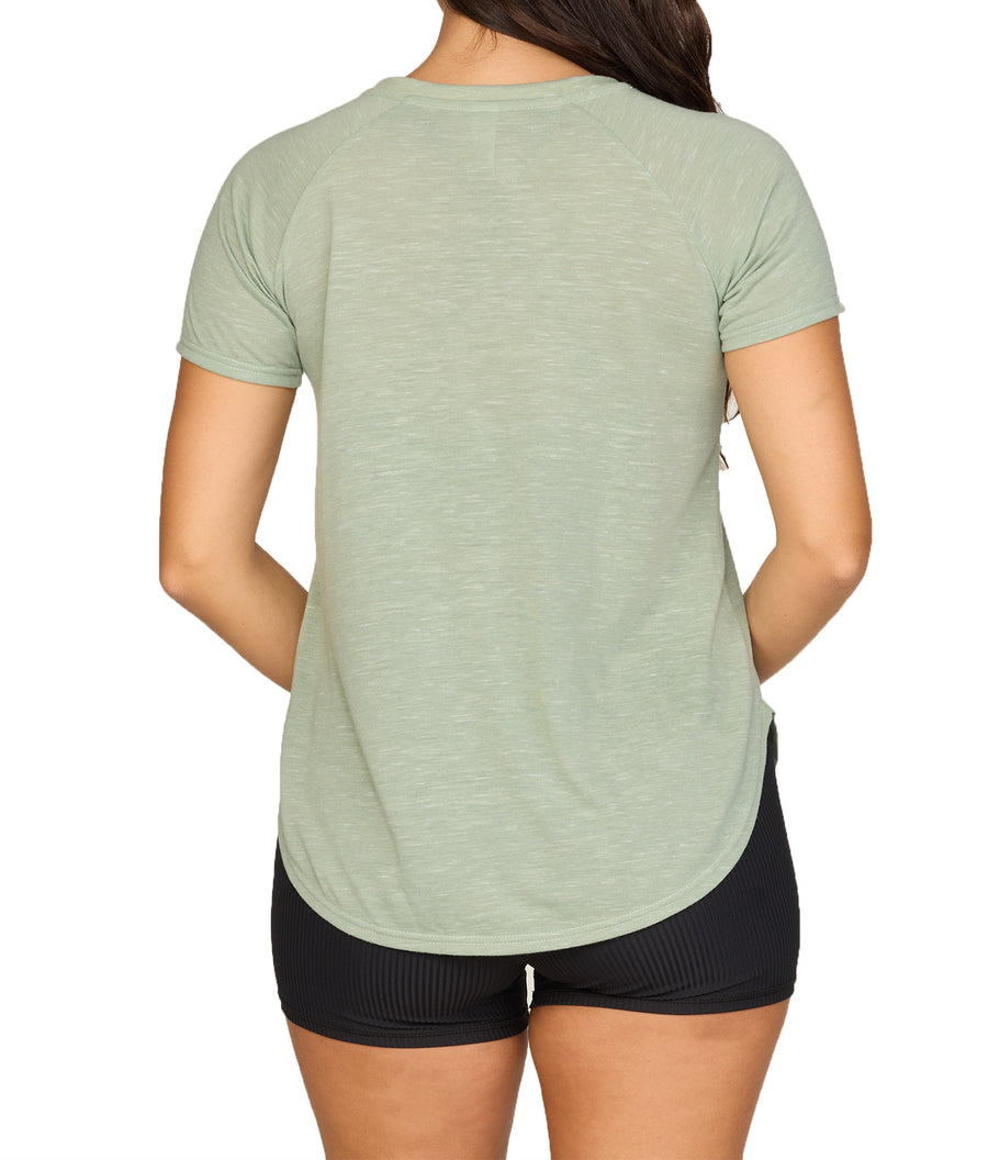 RCATS30976-Gemma S/S V-neck Tee