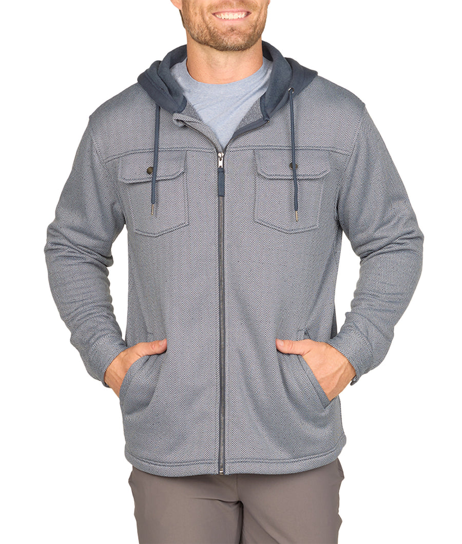 RCAUJ11204-WADE FULL ZIP HOODED JACKET